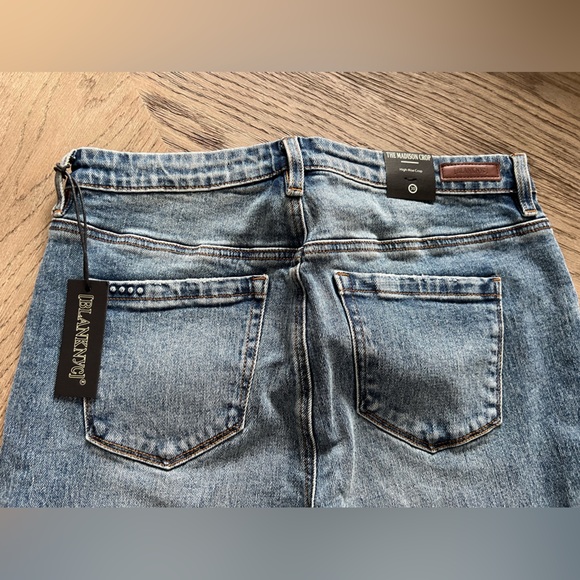 Blank NYC NEW with tags Madison High Rise Crop Jeans size 10/30 - Picture 5 of 9